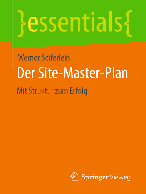 Title details for Der Site-Master-Plan by Werner Seiferlein - Available